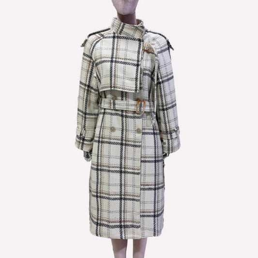 High Sense Autumn And Winter Woolen Coat Female Long Thickened