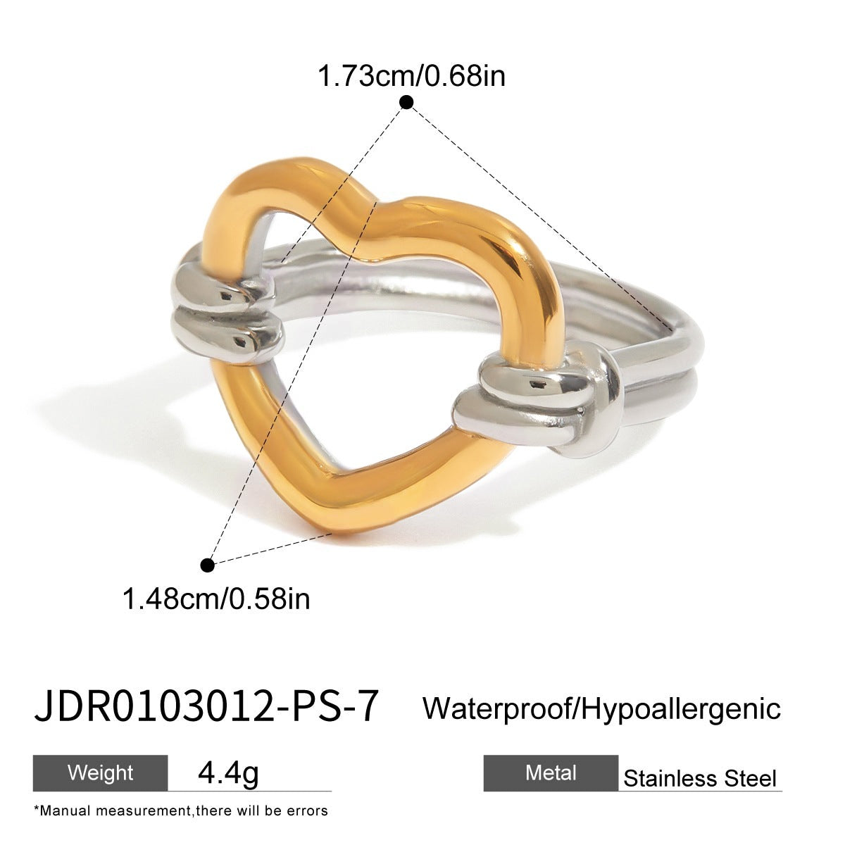 Fashion Personality European And American Titanium Steel Ring